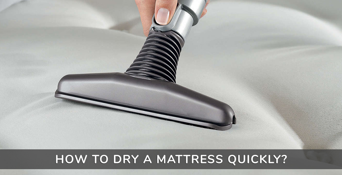 drying a mattress protector